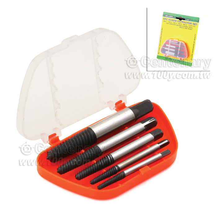 5PC 斷螺絲取出器 - 15255 產品圖片