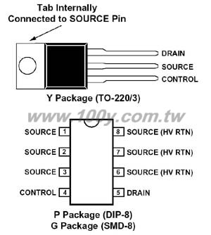 Three-terminal Off-line PWM Switch