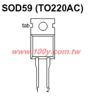 Rectifier Diode fast, soft-recovery - 16625 Product Image