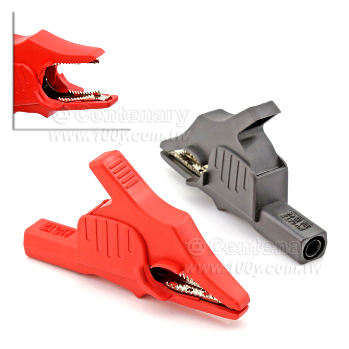 Miniature Insulated Crocodile Clips - 54192 Product Image