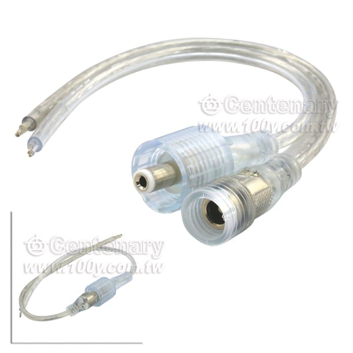 DC Transparent Waterproof Male and Female Connector Line