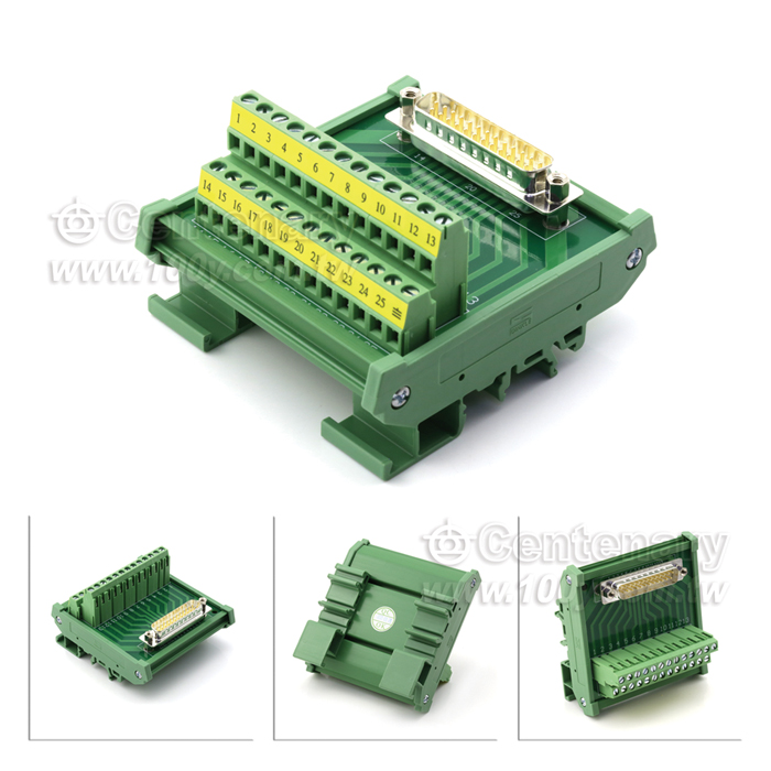 DB25P 連接器模組(公座)ROHS - 16942 產品圖片
