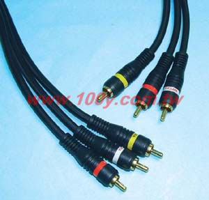 6P Audio/Video Leads Cable - 17001 Product Image