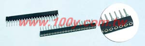 1.778mm SIL Turned Pin And Wire Wrap Sockets