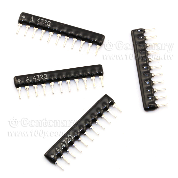 A1/8W 220/330ohm ±2% 11P - 49256 產品圖片