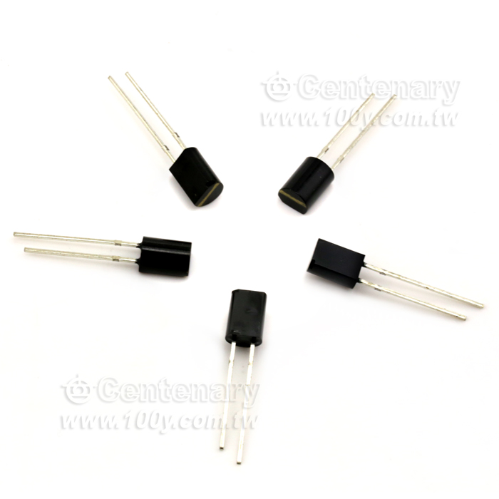 4.8mm Semi-Lens Silicon PIN Photodiode