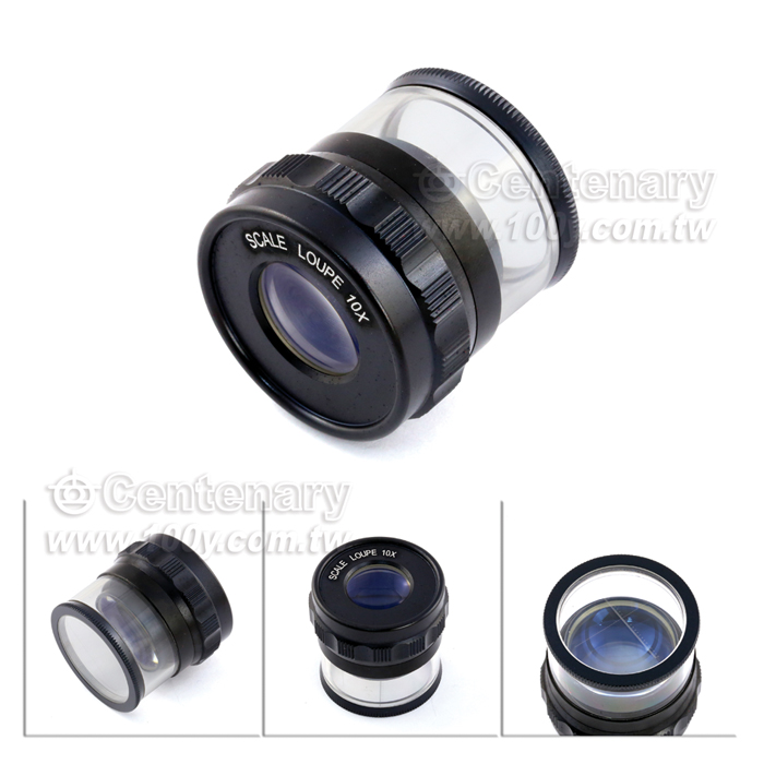 10X 刻度放大鏡 10*25mm - 18008 產品圖片