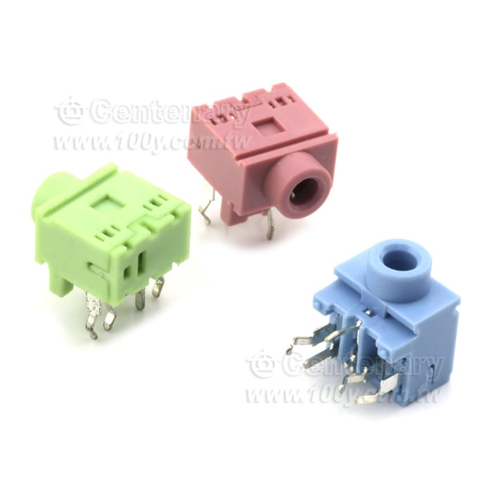 ψ3.5 Phone Jack 黑 無鉛