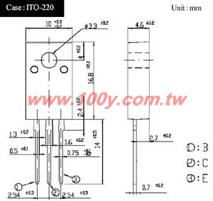 High-speed switching bipolar NPN transistor