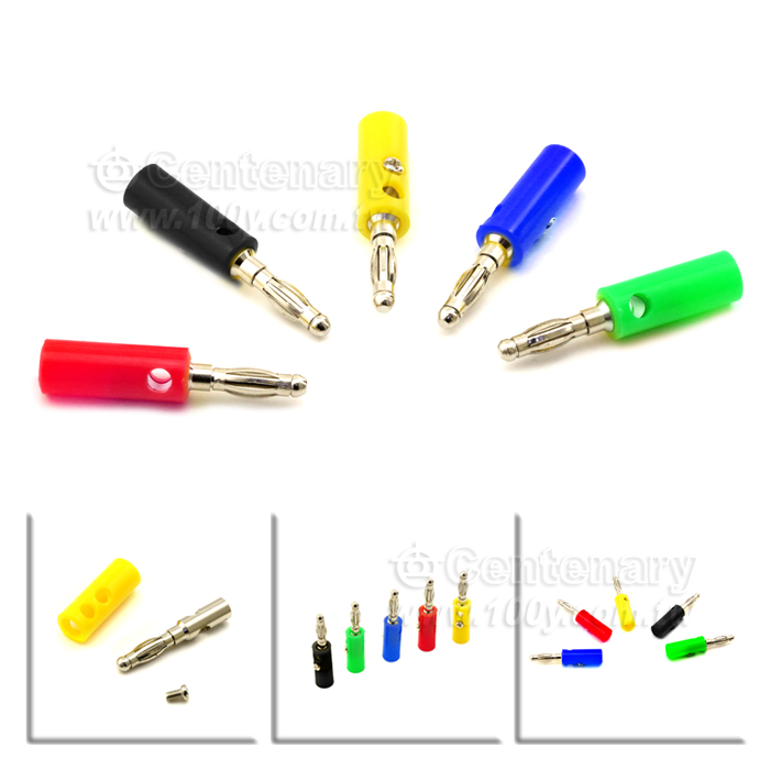 4mm Range Banana Plug-Gold Plated