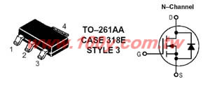 SOT-223(TO-261)無鉛 - 55538 產品圖片