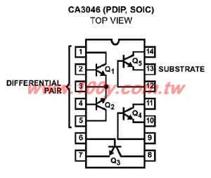 General Purpose NPN Transistor Array