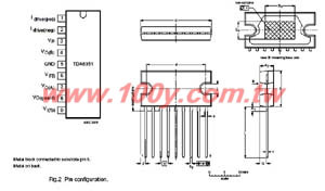 DC-coupled vertical deflection circuit - 18965 Product Image