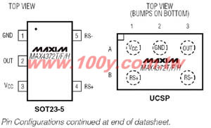 Micropower, High-Side Current-Sense Amplifier with Voltage Output