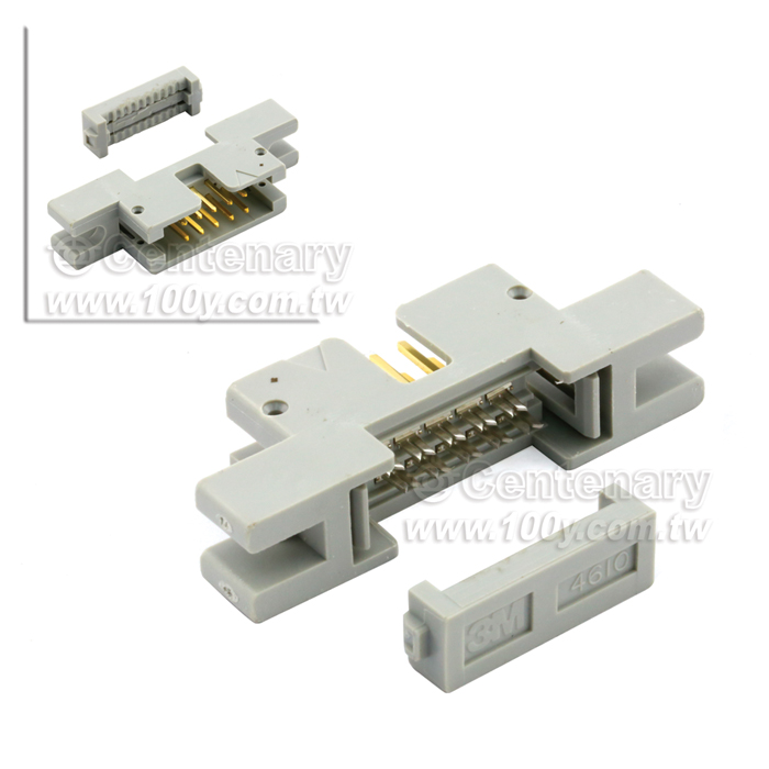 3M_ 2.54mm IDC Flat Cable Male Plug - 20298 Product Image