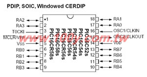 EPROM/ROM-Based 8-Bit CMOS Microcontroller Series - 19168 Product Image