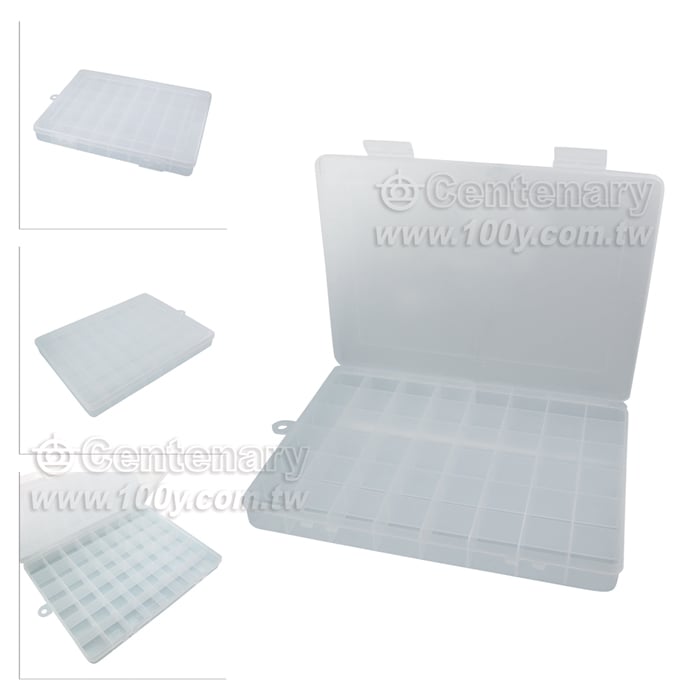 48 Blocks Polymer Polypropylene Storage Box