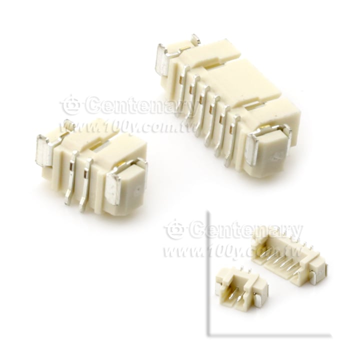 12P 1.25mm180°  立貼公座【ROHS】 - 64914 產品圖片