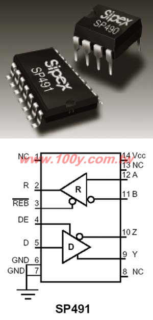 Full Duplex RS-485 Transceiver