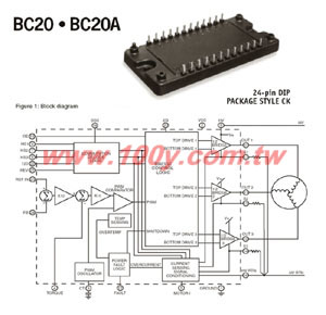 Brushless DC Motor Driver - 19924 Product Image
