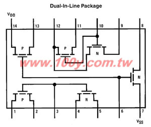 Dual Complementary Pair plus Inverter