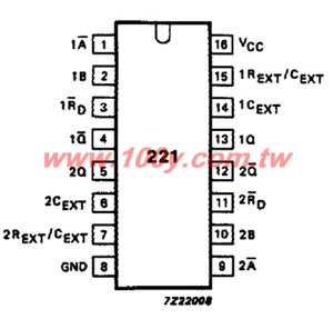 Dual Mono Multivibrator