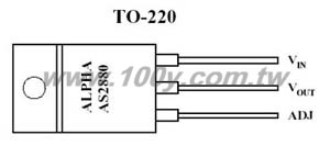 8A Low Dropout Voltage Regulator Adjustable & Fixed 3.3V - 22440 Product Image
