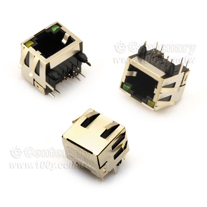 RJ45-8P8C-90°(ROHS) - 22602 產品圖片