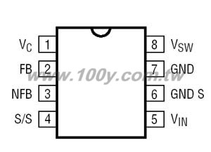 500kHz and 1MHz High Efficiency 1.5A Switching Regulator - 22678 Product Image