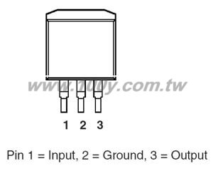 3P/TO-263  3.3V/1.5A