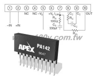 High Volt. Power OP Amp. - 19942 Product Image