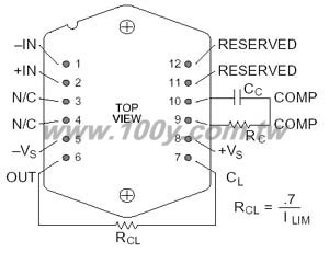 High Volt. Power OP Amp. - 19877 Product Image