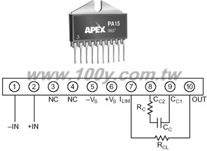 High Volt. Power OP Amp. - 19862 Product Image