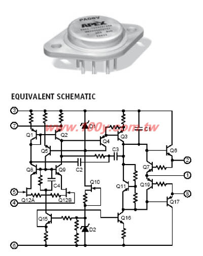 Power OP Amp. - 19828 Product Image
