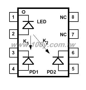 High-Linearity Analog Optocoupler - 33242 Product Image