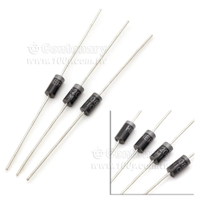 1.5A 200V 高效率二極體 - 24607 產品圖片