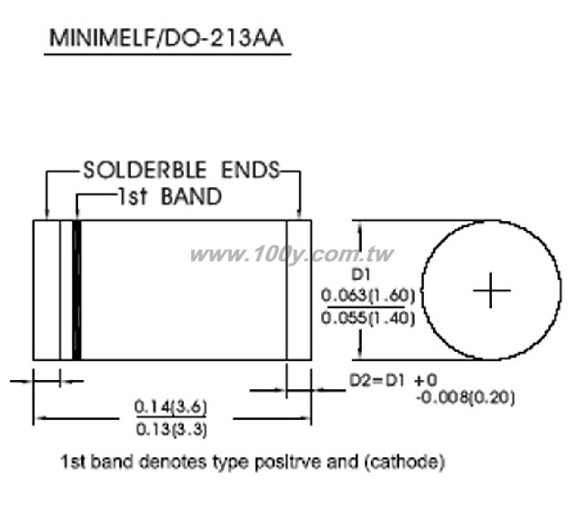 DACO_0.5AMP GLASS PASSIVATED STANDARD RECTIFIER - 24147 Product Image