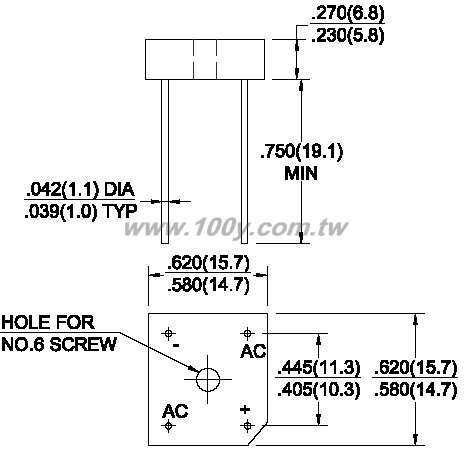 4P/BR-6   50V - 25038 產品圖片