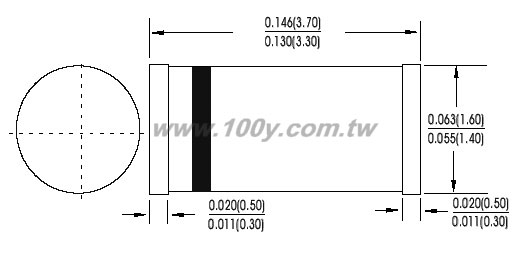 0.5W ZENER RECTIFIER - 25281 產品圖片