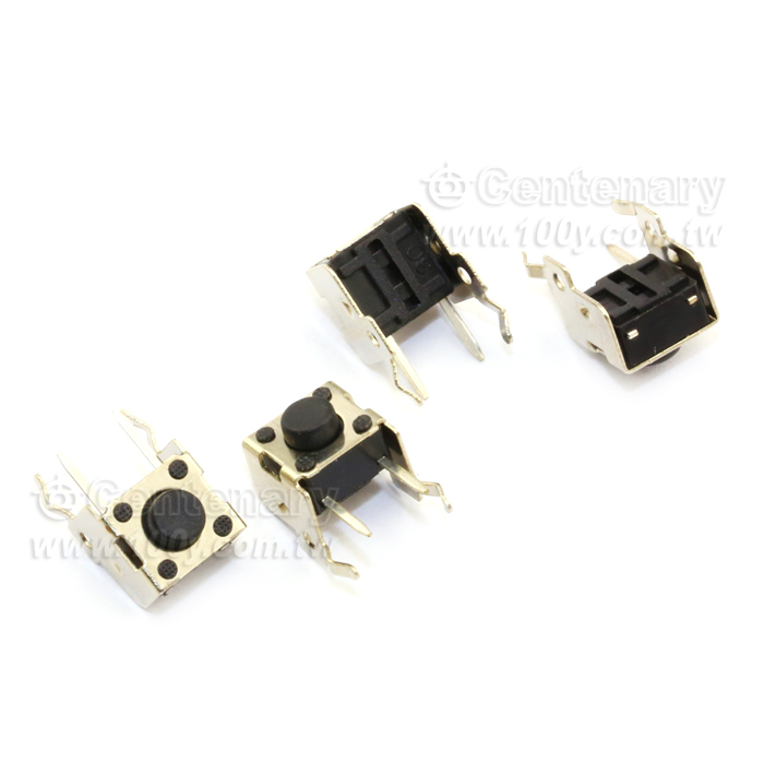 12Vdc 50mA 6*6*3.85 (ROHS) 小型按鍵開關 - 17610 產品圖片