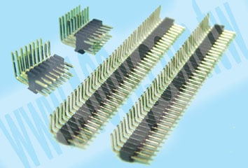 P:1.27mm /排距 :2.54mm  90°排針 2*8 (雙排)  ROHS - 52442 產品圖片