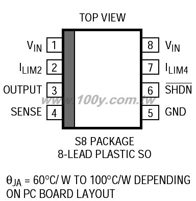 500mA Negative Low Dropout Micropower Regulator - 28595 Product Image