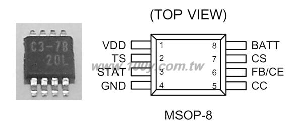 Lithium-Ion Battery Charger IC (Pb Free)