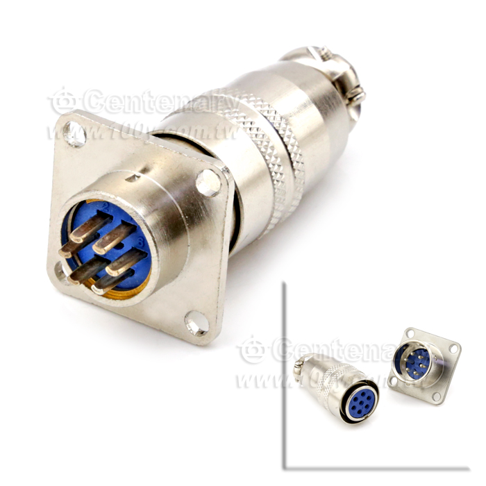Nickle Plated Industrial Circular connectors