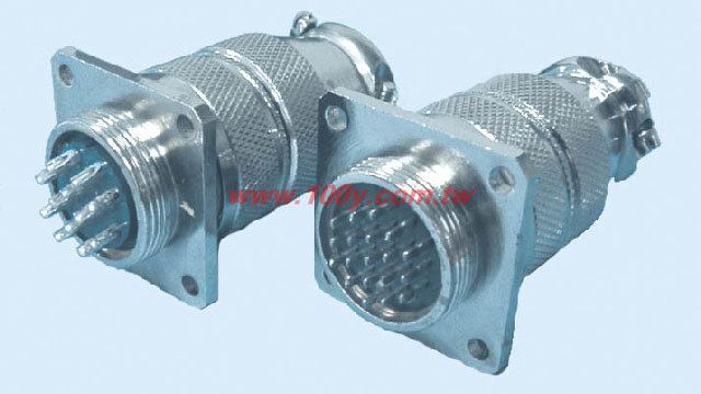 Nickle Plated Industrial Circular connectors - 29239 Product Image