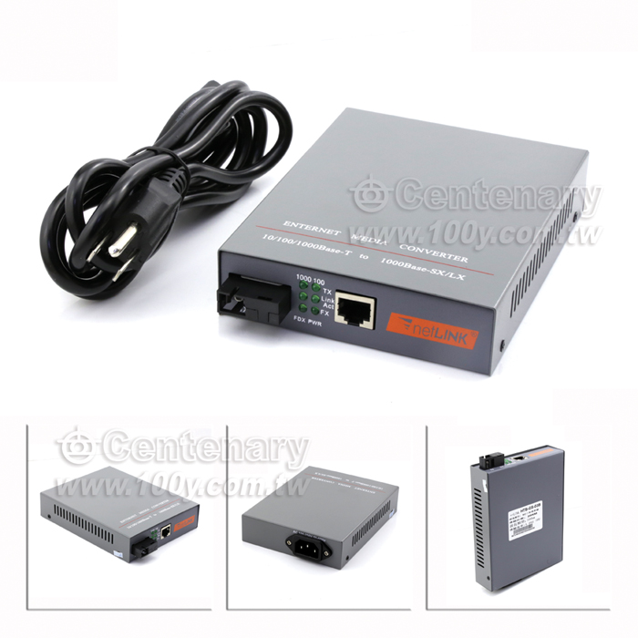Gigabit Single-Mode Fiber Optical Transceiver - 101044 Product Image