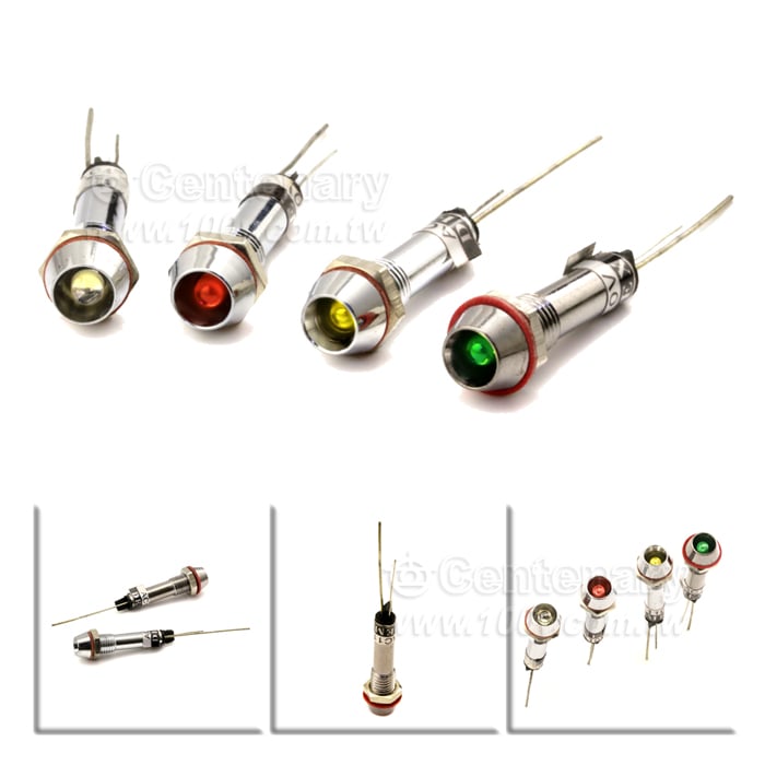 6mm LED Signal Lamps-AC 110V