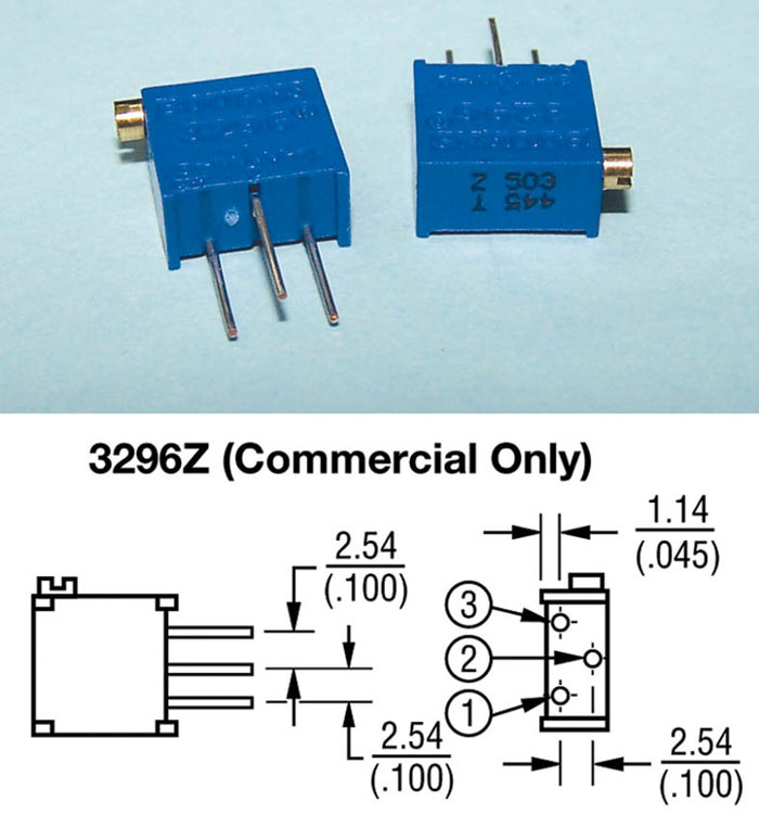 50Kohm  25轉  3/8" - 30369 產品圖片