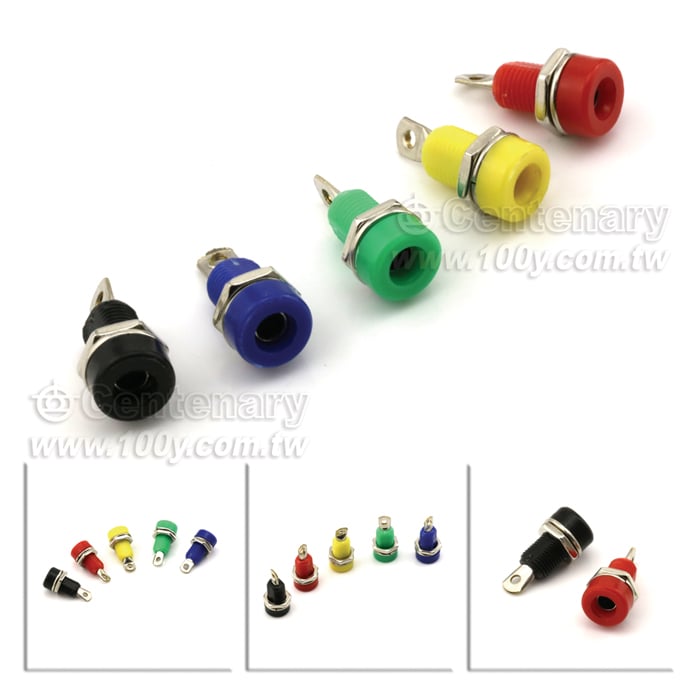 藍色博士端子 4mm - 30401 產品圖片