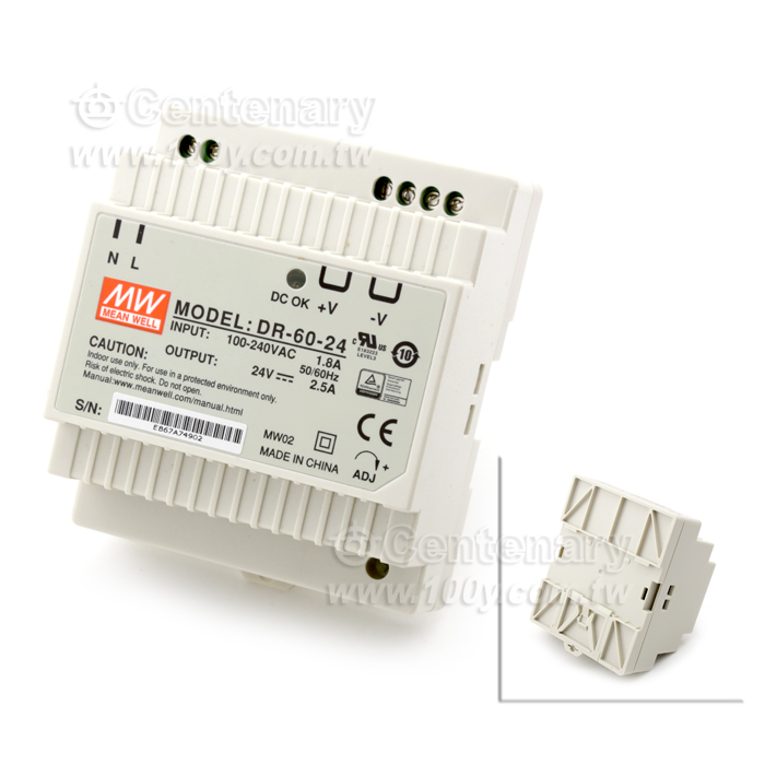 15V 60W  DIN Power - 30809 產品圖片